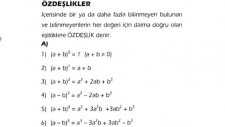 çarpanlara ayırma 1