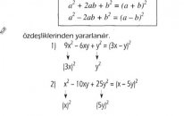 çarpanlara ayırma 2