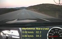 bmw 528i xdrive 245 hp test 0-100 kms - 100-0 kms