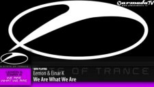 Lemon Einar K - We Are What We Are Original Mix