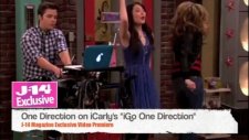 J-14 Exclusive Video Premiere One Direction on iCarly's