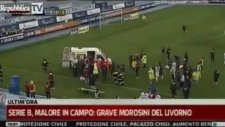 İtalyan futbolcunun maç sırasında kalbi durdu!
