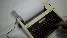 Canon typestar5 elektronik daktilo