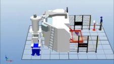 Abb ırb 2400 waterjet - su jeti robot
