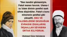 Süleyman Hilmi Tunahan Hazretleri ve Bediüzzaman Said Nursi Hazretleri