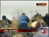 gazeteciler çatışma ortasında kaldı:(