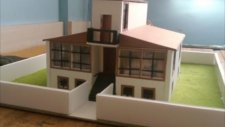 1/50 Ölçekli Ev Maketi Yapımı.