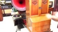 Amerikan art-deco salon gramofon