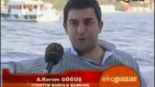 atv eko pazar programının konuğu Göğüş Holding Yönetim Kurlu Başkanı Kerem GÖĞÜŞ