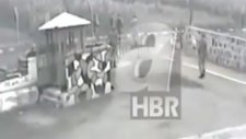 Trabzondaki Bombalı Saldırı Kamerada