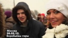 Rusya'da Havayı Isıtan Flash Mob