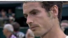 Andy Murray Federer'e kaybettiği için ağlıyor!