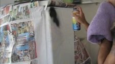 Buzdolabı Boyama Sanatı Dövme Salonu