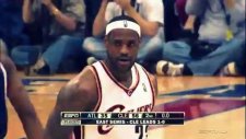 LeBron James 3 lüğü orta sahadan yolluyor !