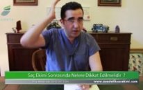 Saç Ekimi Sonrasında Yapılması Gerekenler Op Dr Ali Mezdeği