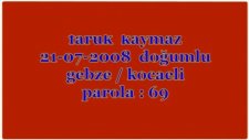 Arpalılı Faruk Kaymaz Slayt Videosu
