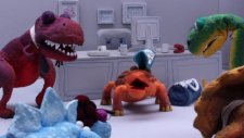 dinosaur office team building