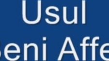 Usul - Beni Affet