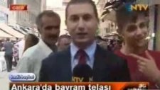 Canlı yayında spikeri güldüren sürpriz konuk