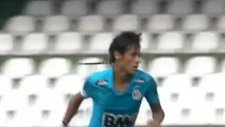 Neymar'ı yine durduramadılar (coritiba 1 - 2 santos)