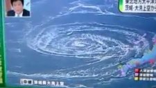 Japonyadaki Deprem Sirasinda Oluşan Dev Girdapinanilmaz