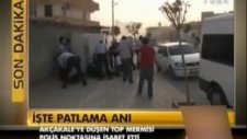 Akçakale'de patlama anı görüntüleri 5 ölü