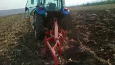New Holland Td85 Bağrıyanık Pullukla Tarla Sürümü