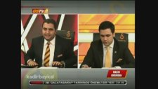 GSTV'deki Spiker Gol Sonrası Yine Çıldırdı!
