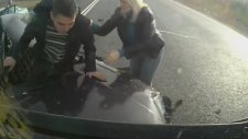 Dünyanın en şanslı trafik canavarı!