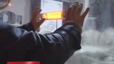Kars'ta Soğuktan Gözyaşları Bile Dondu!
