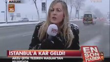 İstanbul'a Beklenen Kar Geldi