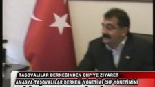 Taşovalılar derneğinden Chp'ye hayırlı olsun ziyareti