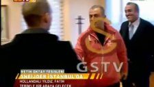 İşte İstanbul'a Gelen Sneijder ve Fatih Terim buluşması!