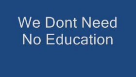 Pink Floyd - We Dont Need No Education Pink Floyd - We Dont Need No Education