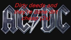 AC/DC - Dirty Deeds Done Dirt Cheap With AC/DC - Dirty Deeds Done Dirt Cheap With