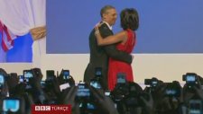 Obama çifti dans pistinde