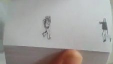 Gangnam Sytle Kağıt Çizimi
