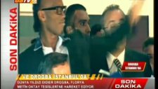 Drogba İstanbul'da meşalelerle karşılandı