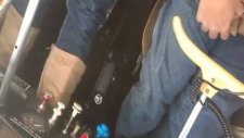 Uçak yere çakıldı burunları bile kanamadı