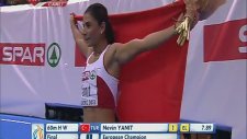 Nevin Yanıt, 60M Engelli Avrupa Salon Şampiyonu Oldu!