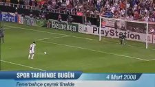 Spor Tarihinde Bugün : Fenerbahçe Çeyrek Finalde!