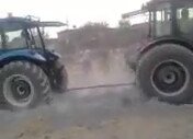 Newholland Tümosan Traktor Çekişmesi