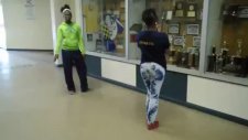 Harlem Shake Oynarken Vitrini Parçaladı