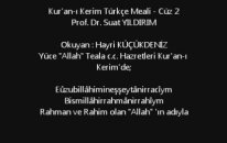 Suat Yıldırım : Kur'an-ı Kerim Türkçe Meali Cüz 2