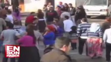 Ataşehir'deki Yangında Kurtarma Rezaleti : Dördüncü Kattan Yere Çakıldı!