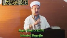 Cuma Vaazı Yeraltı Camii İmam Hatibi - Hafız Ümit Aydın