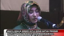 AMASYA GENÇLİK DERNEĞİ KUTLU DOĞUM HAFTASI PROGRAMI