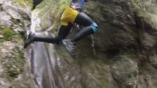 Diving In Belayers Streams - Canyoning