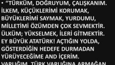 Ders Andımız Türküm Doğruyum - Ne Mutlu Türküm Diyene Eğitim Linki