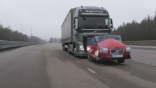 Volvo Tırlarında Acil Fren Sistemi